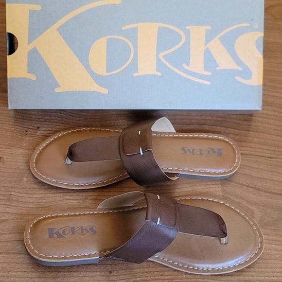 KorkEase Shoes Korks By Korkease Dawn Thong Flat Sandal Poshmark